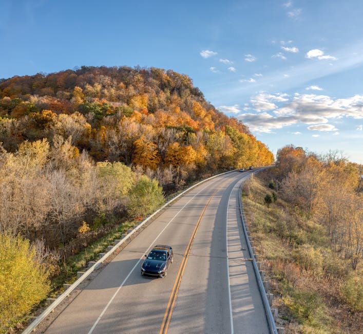 Strada panoramica per itinerari su misura